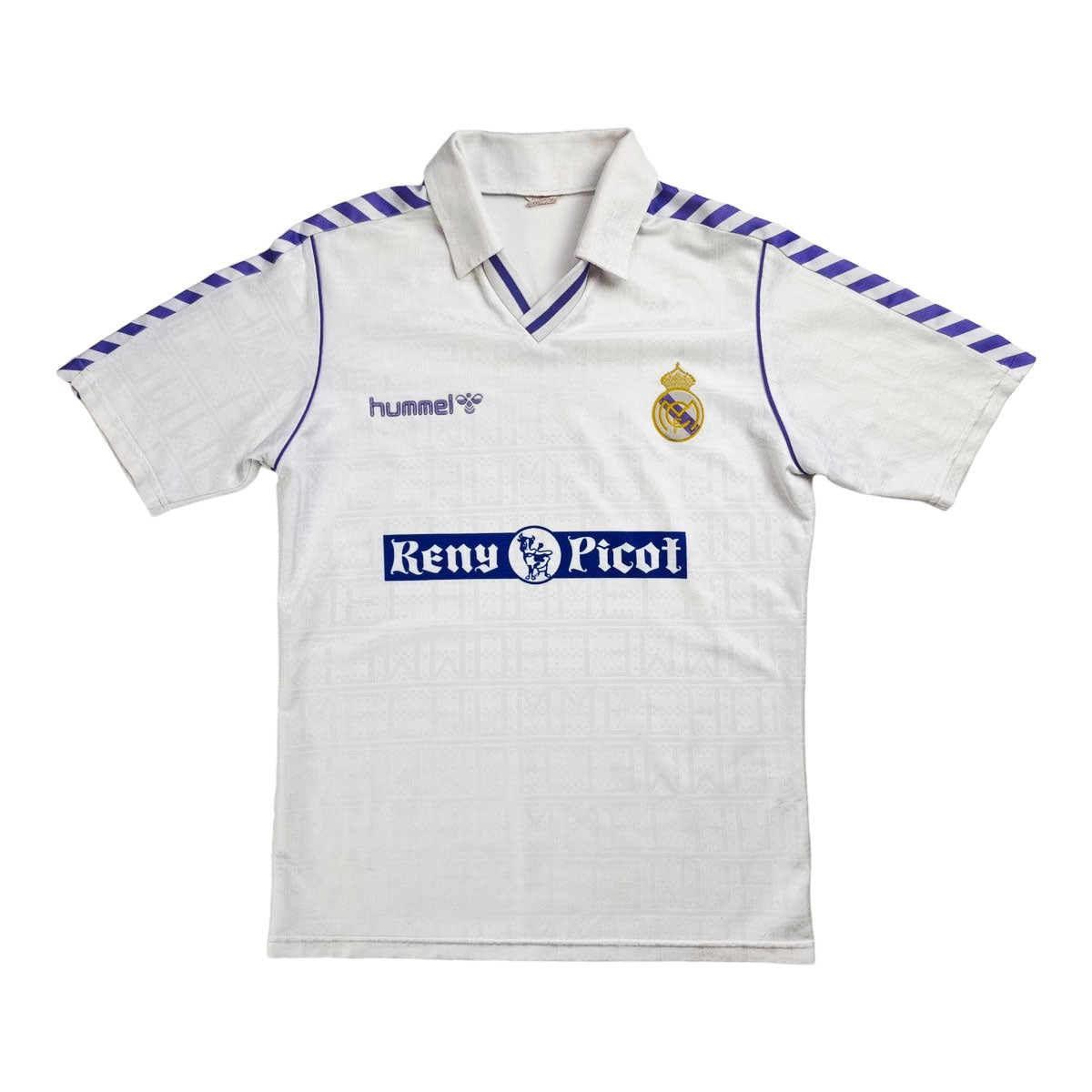 1988/89 Real Madrid Home Football Shirt (M) Hummel