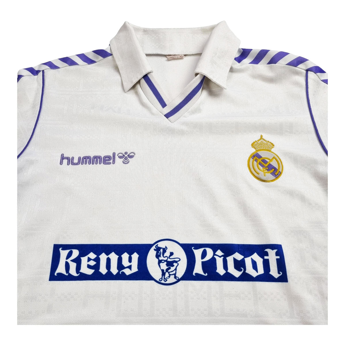 1988/89 Real Madrid Home Football Shirt (M) Hummel