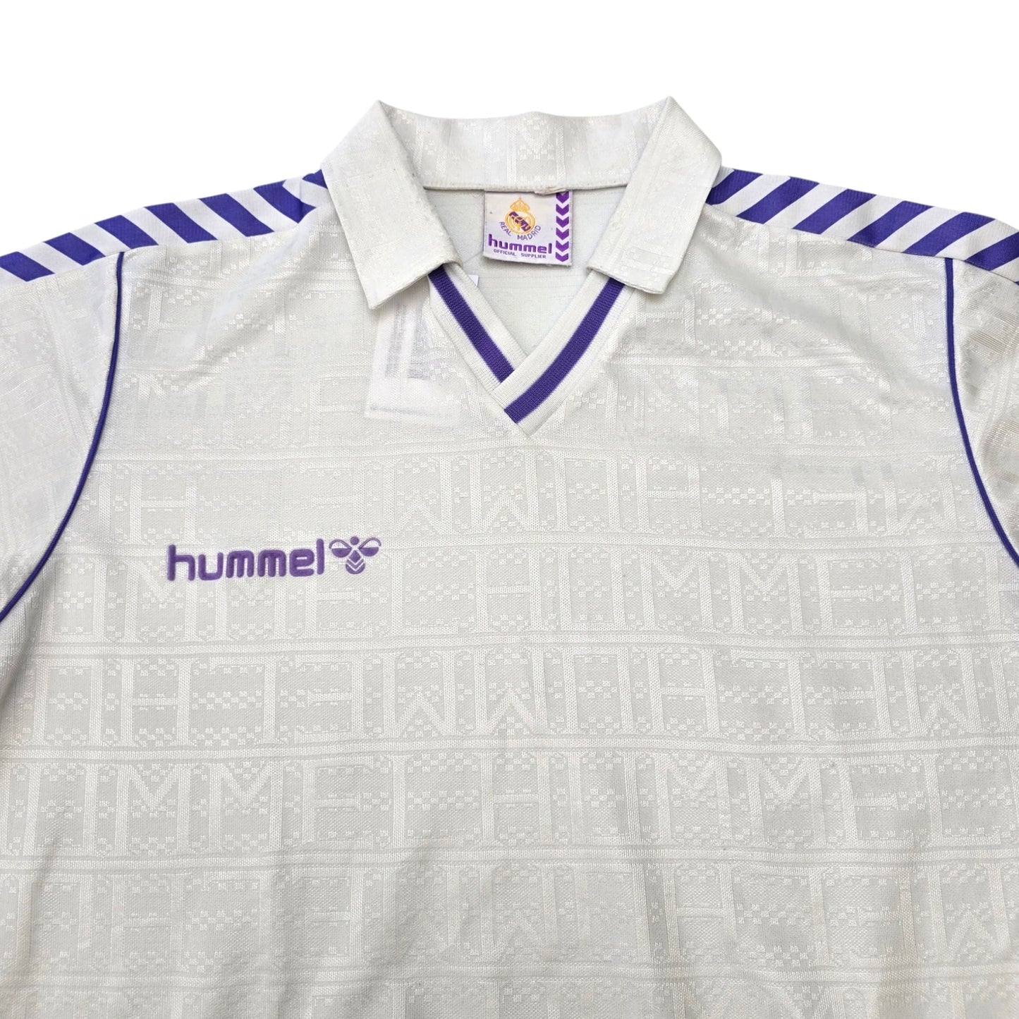 1988/89 Real Madrid Home Football Shirt (XL) Hummel