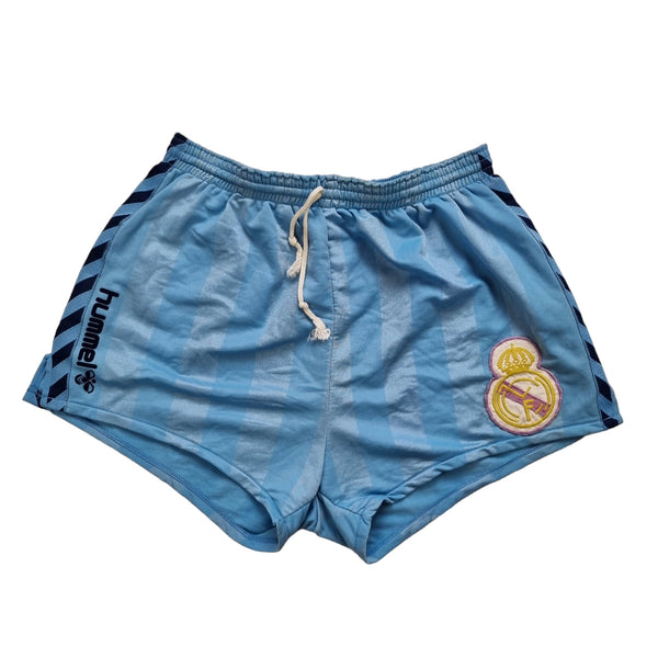 1988/89 Real Madrid Training Football Shorts (XL) Hummel