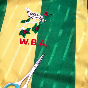 1988/89 West Bromwich Albion Away Football Shirt (L) Umbro