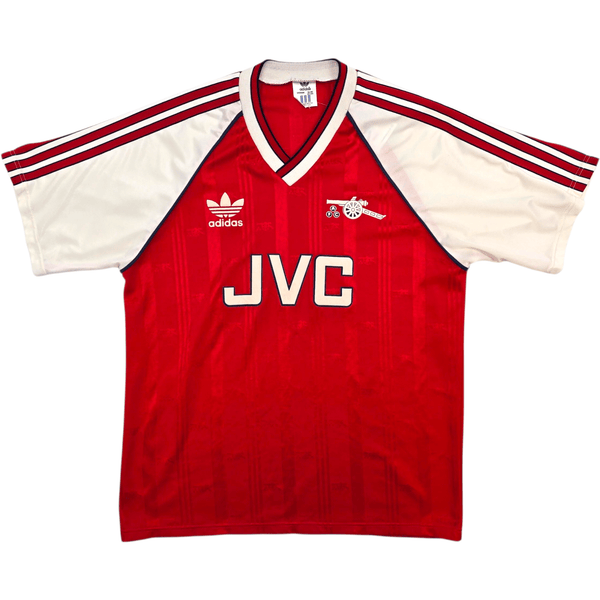 1988/90 Arsenal Home Football Shirt (M) Adidas