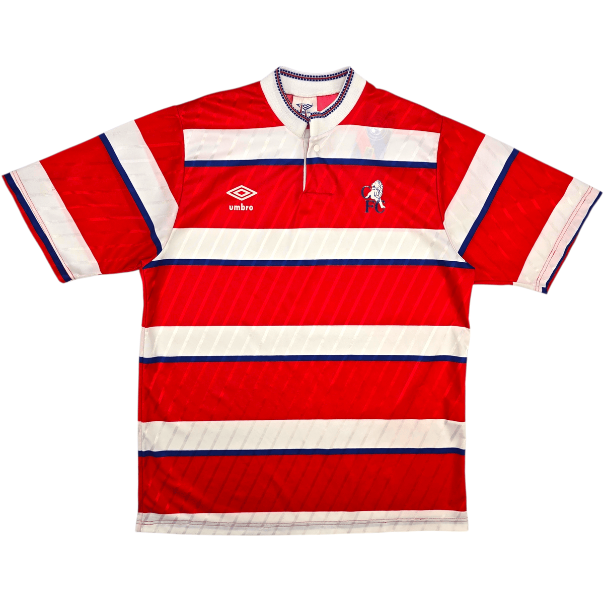 1988/90 Chelsea Away Football Shirt (M) Umbro