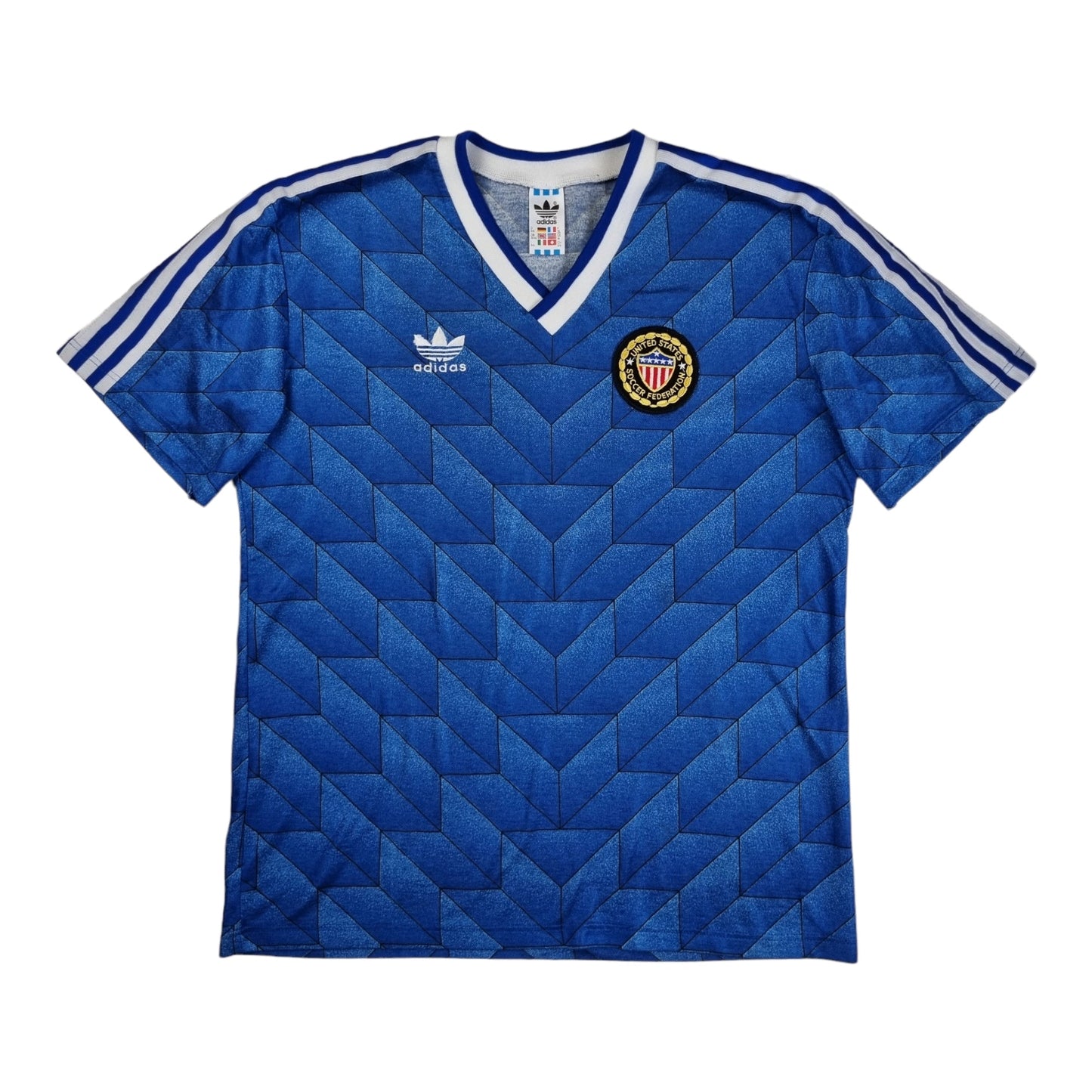 1988/90 USA Away Football Shirt (M) Adidas