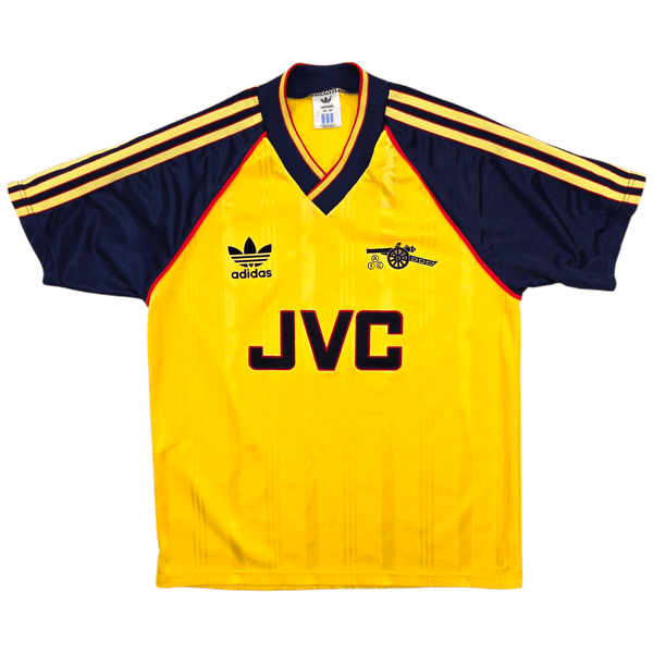 1988/91 Arsenal Away Football Shirt (S) Adidas