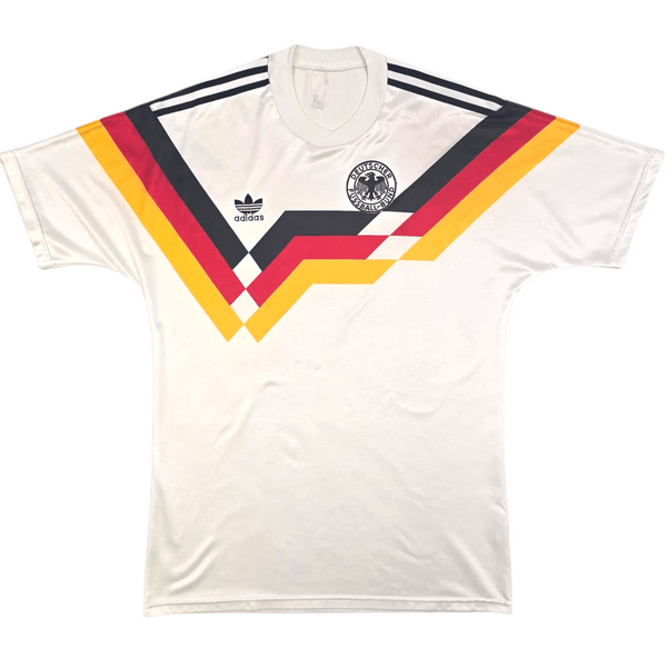 1988/91 Germany Home Football Shirt (L) Adidas