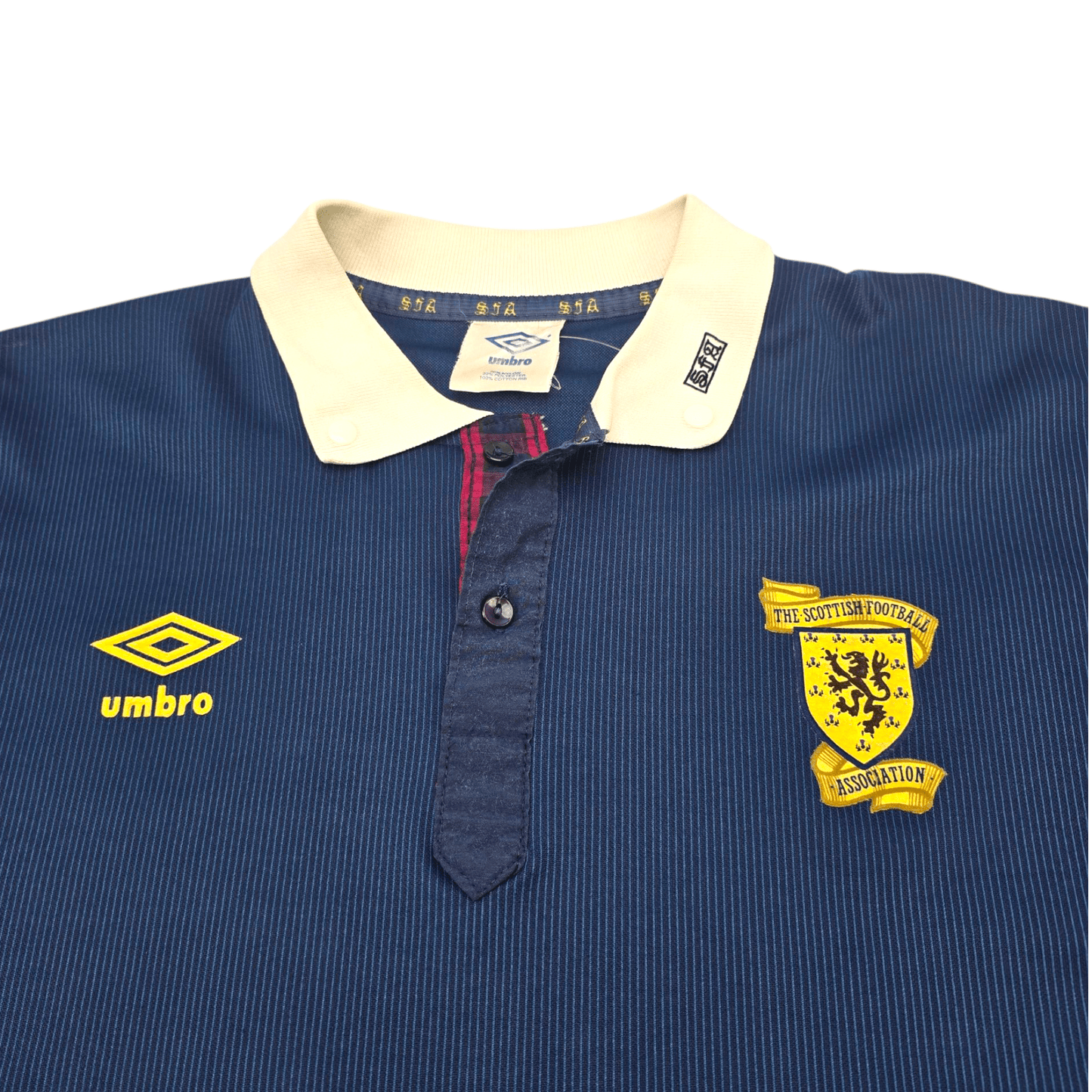 1988/91 Scotland Home Football Shirt (M) Umbro