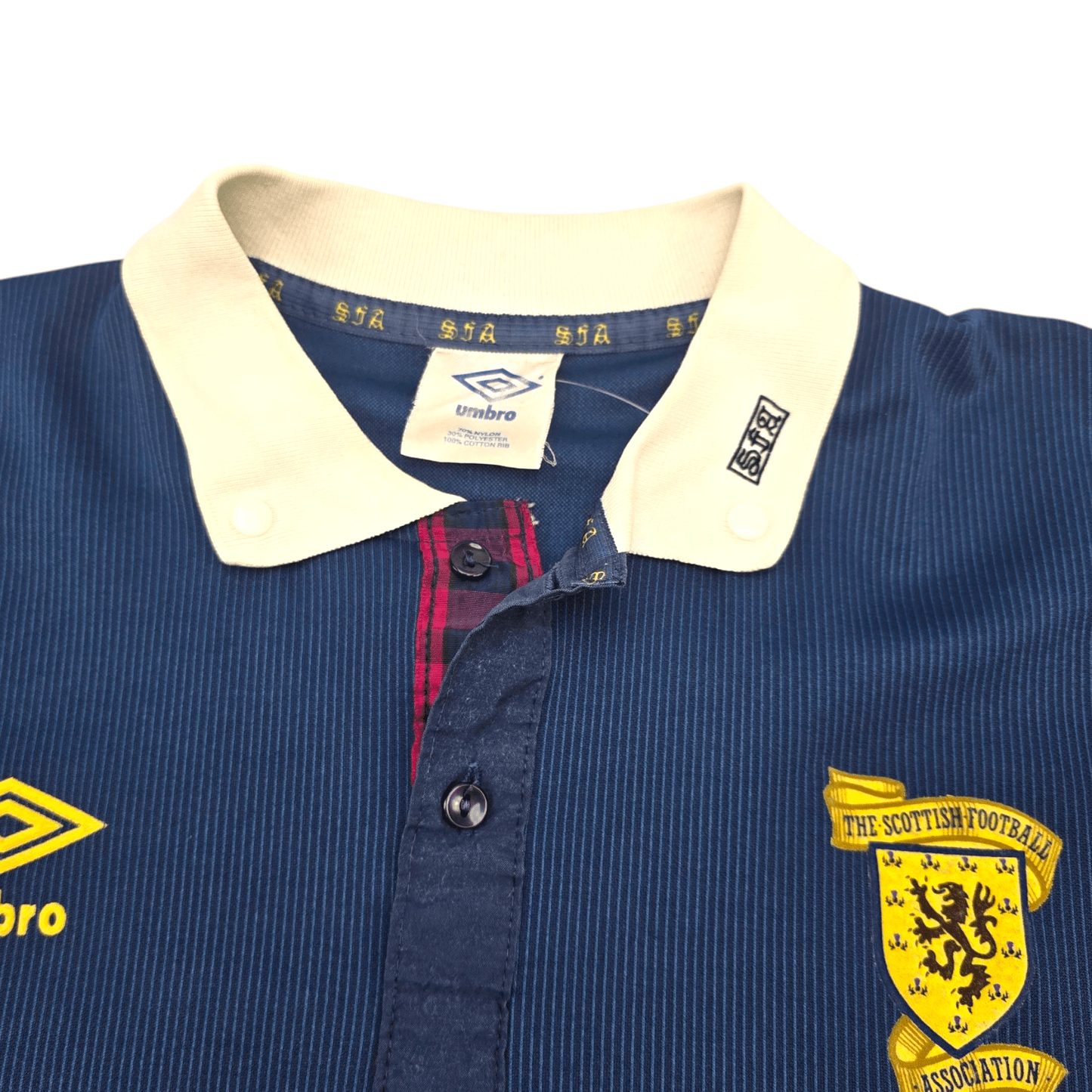 1988/91 Scotland Home Football Shirt (M) Umbro