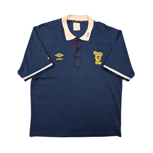 1988/91 Scotland Home Football Shirt (XL) Umbro