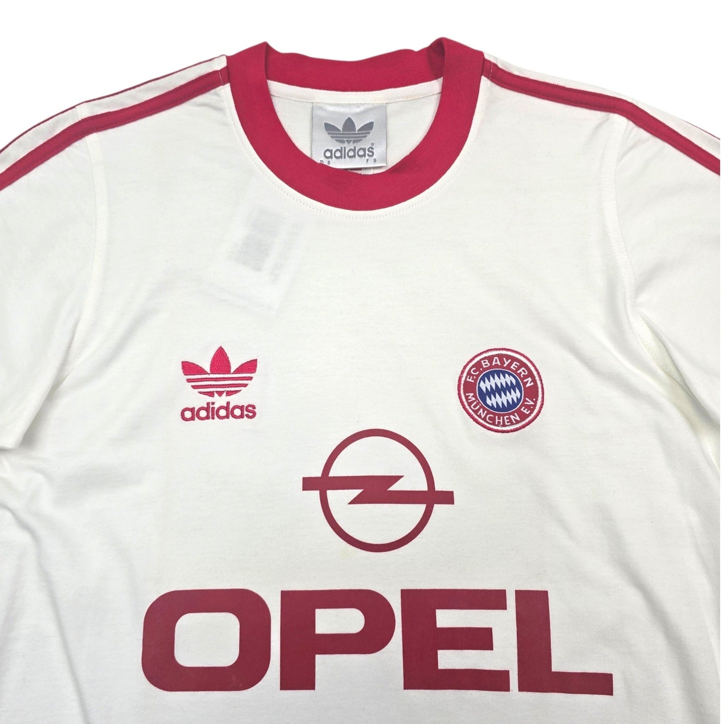 1989/90 Bayern Munich Away Football Shirt (S) Adidas