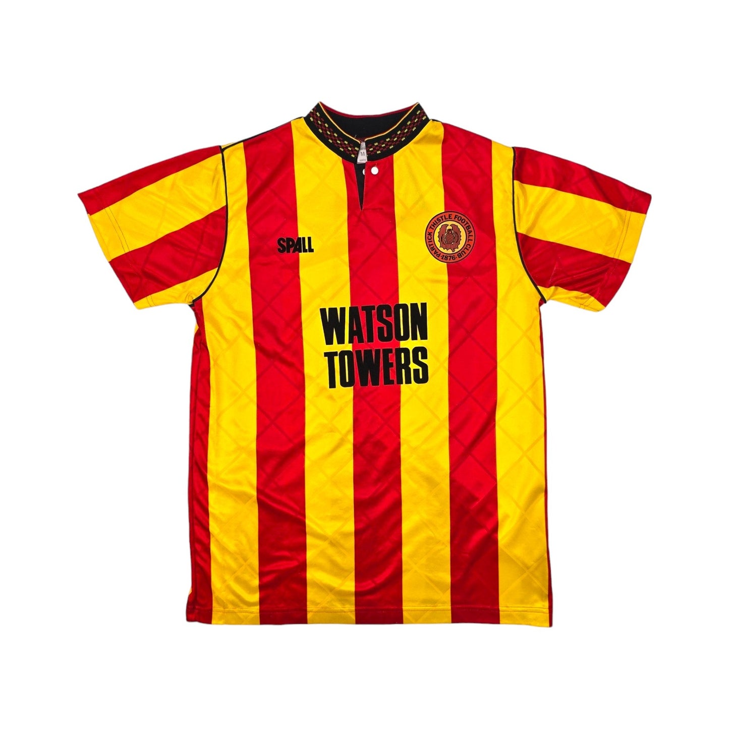 1989/90 Partick Thistle Home Football Shirt (M) Spall