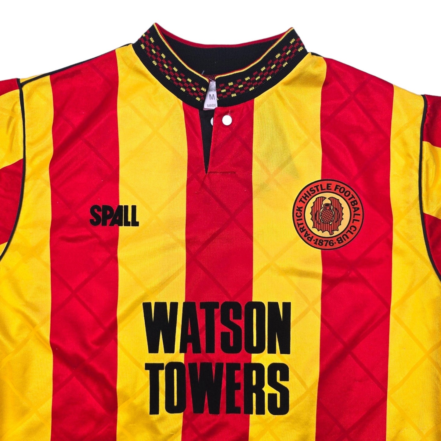 1989/90 Partick Thistle Home Football Shirt (M) Spall