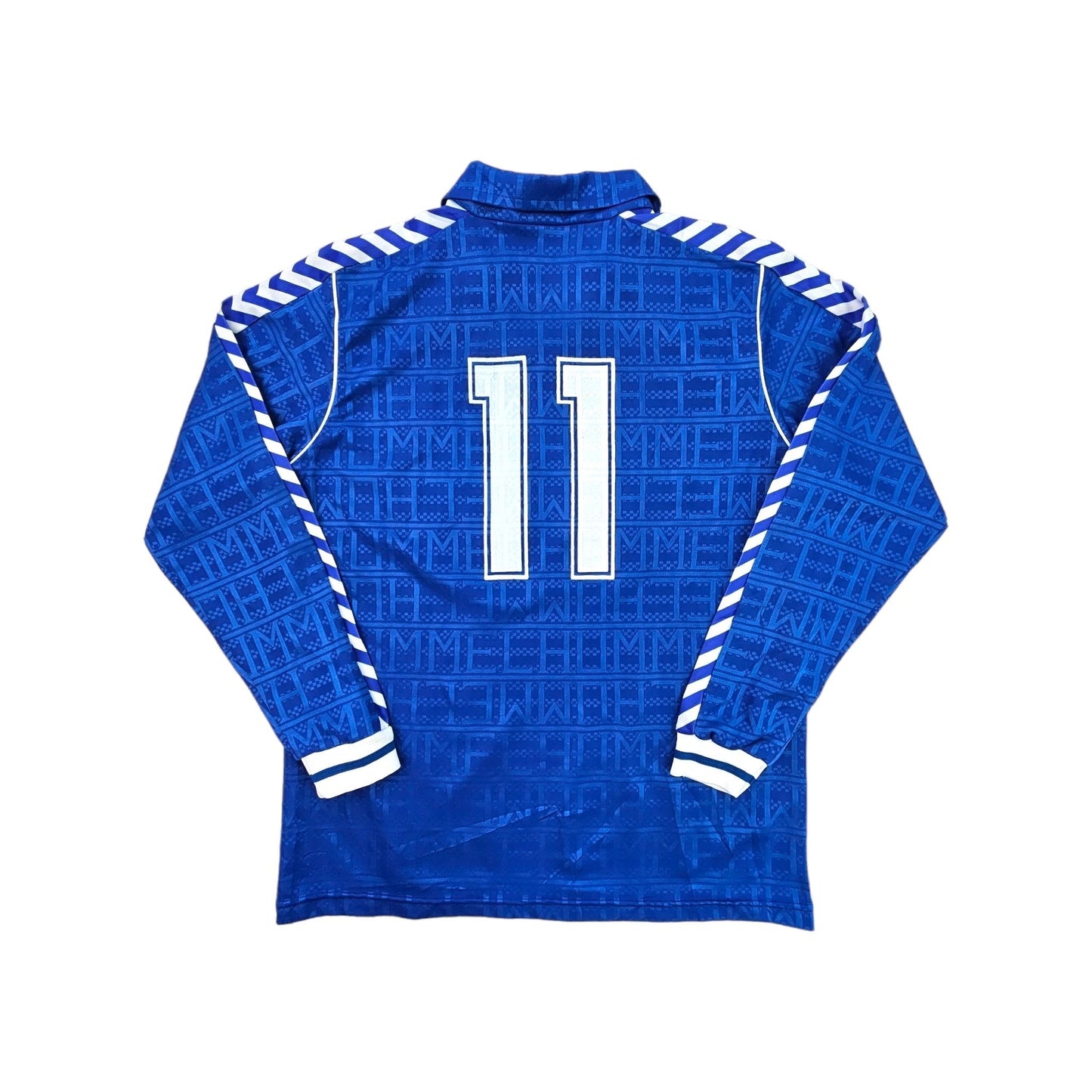1989/90 Real Madrid Away Football Shirt (L) Hummel #11 (Butragueno) *Player Issue*