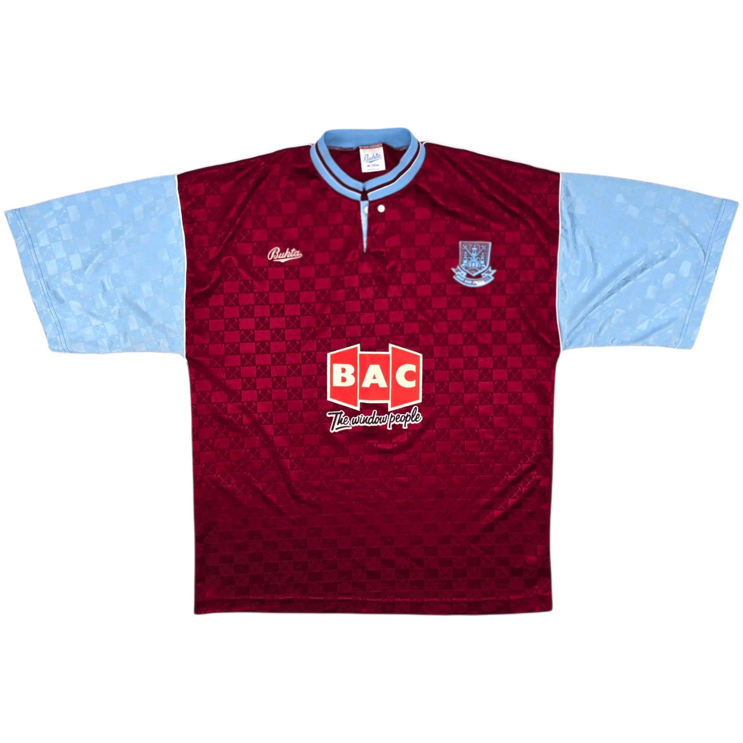 1989/90 West Ham United Home Football Shirt (L) Bukta