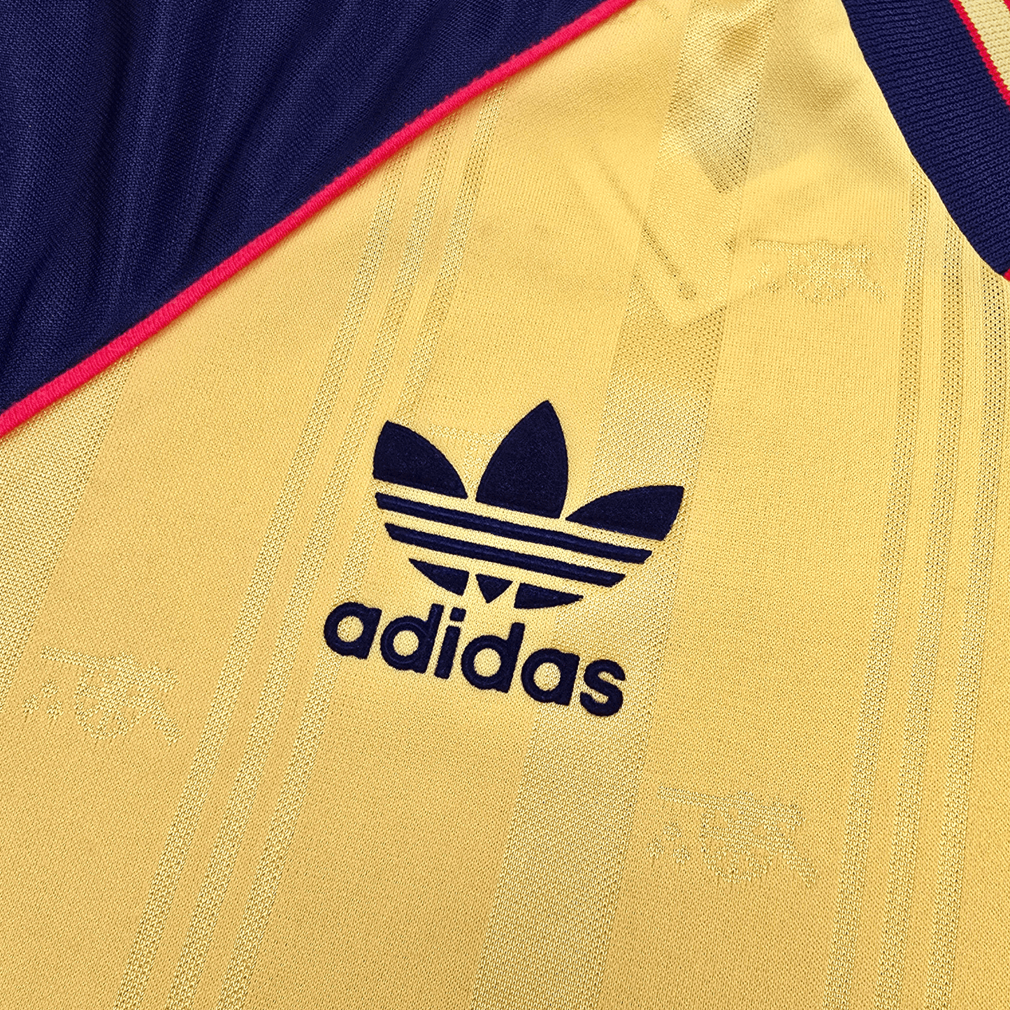 1989/91 Arsenal Away Football Shirt (S) Adidas