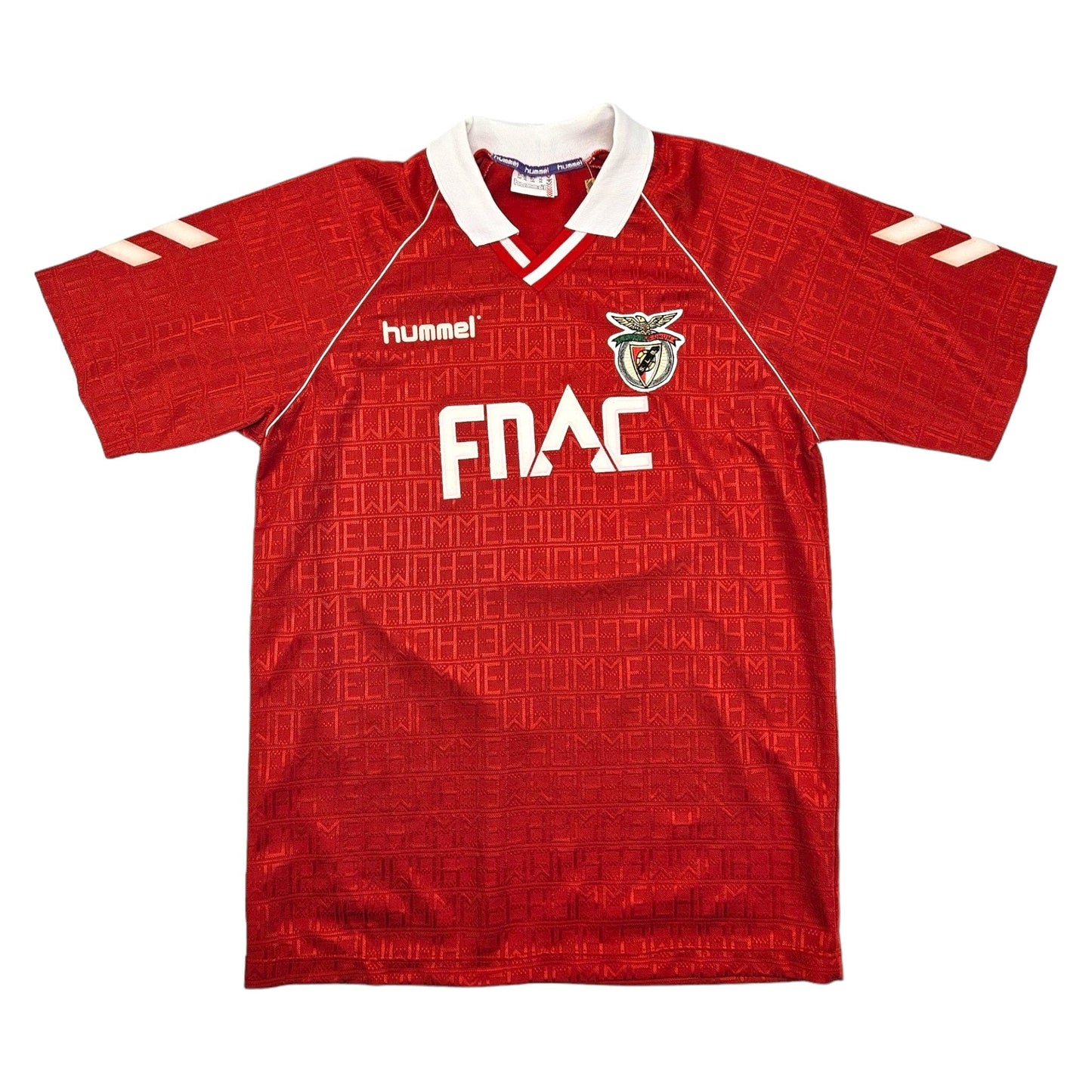 1989/91 Benfica Home Football Shirt (XL) Hummel