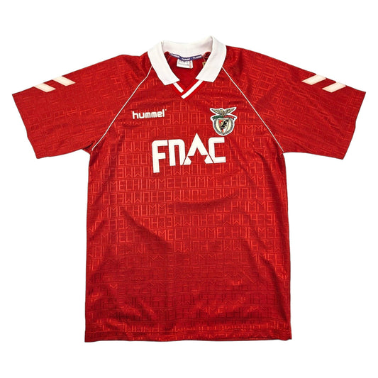 1989/91 Benfica Home Football Shirt (XL) Hummel