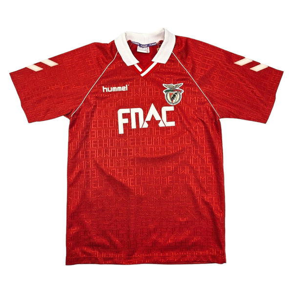 1989/91 Benfica Home Football Shirt (XL) Hummel