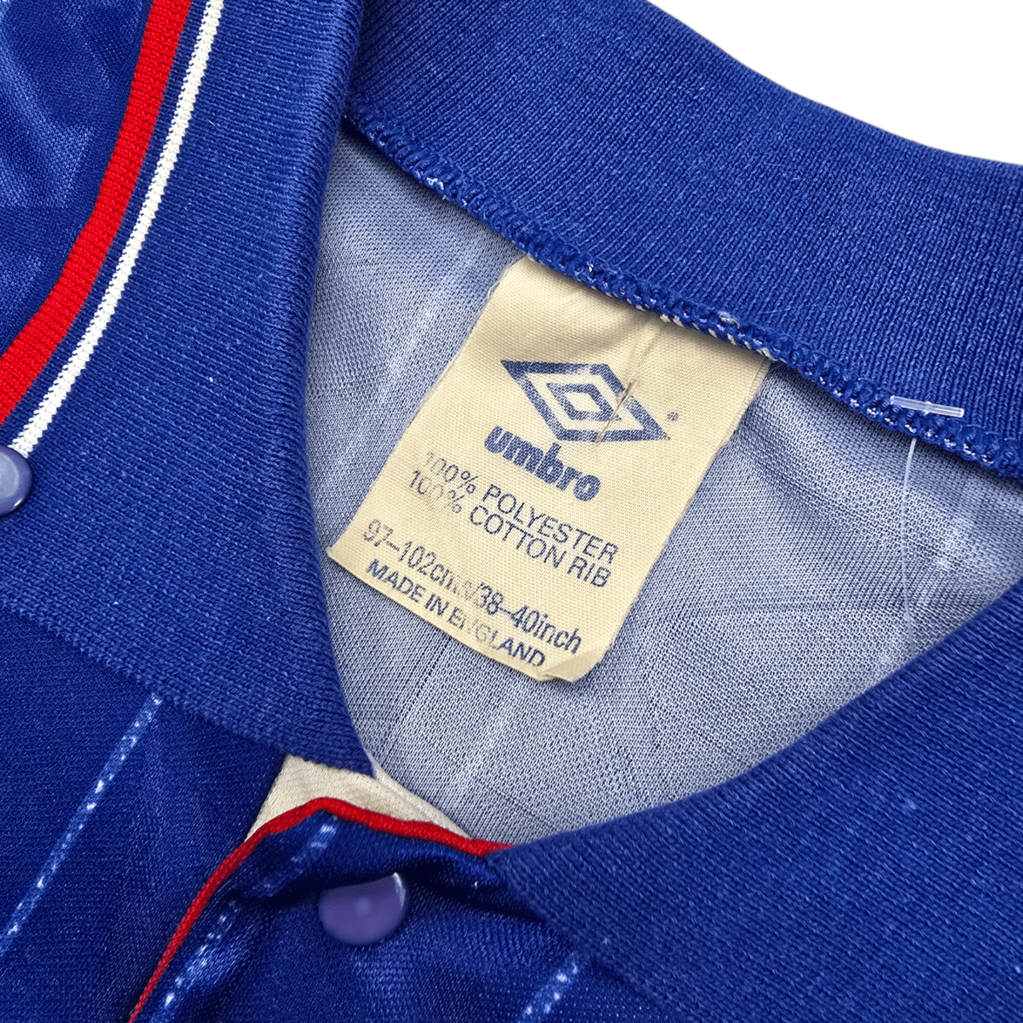1989/91 Chelsea Home Football Shirt (M) Umbro