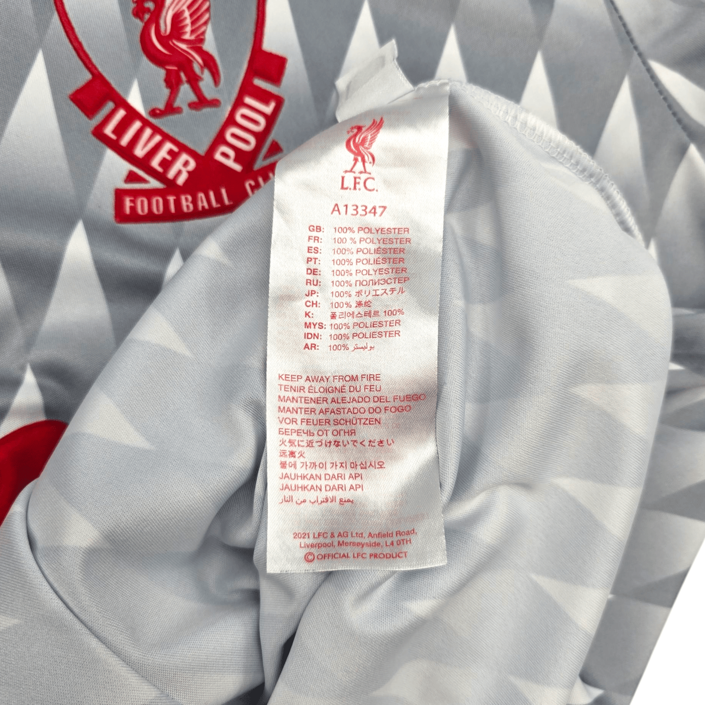 1989/91 Liverpool Away Football Shirt (XL) LFC (Official Retro Remake)