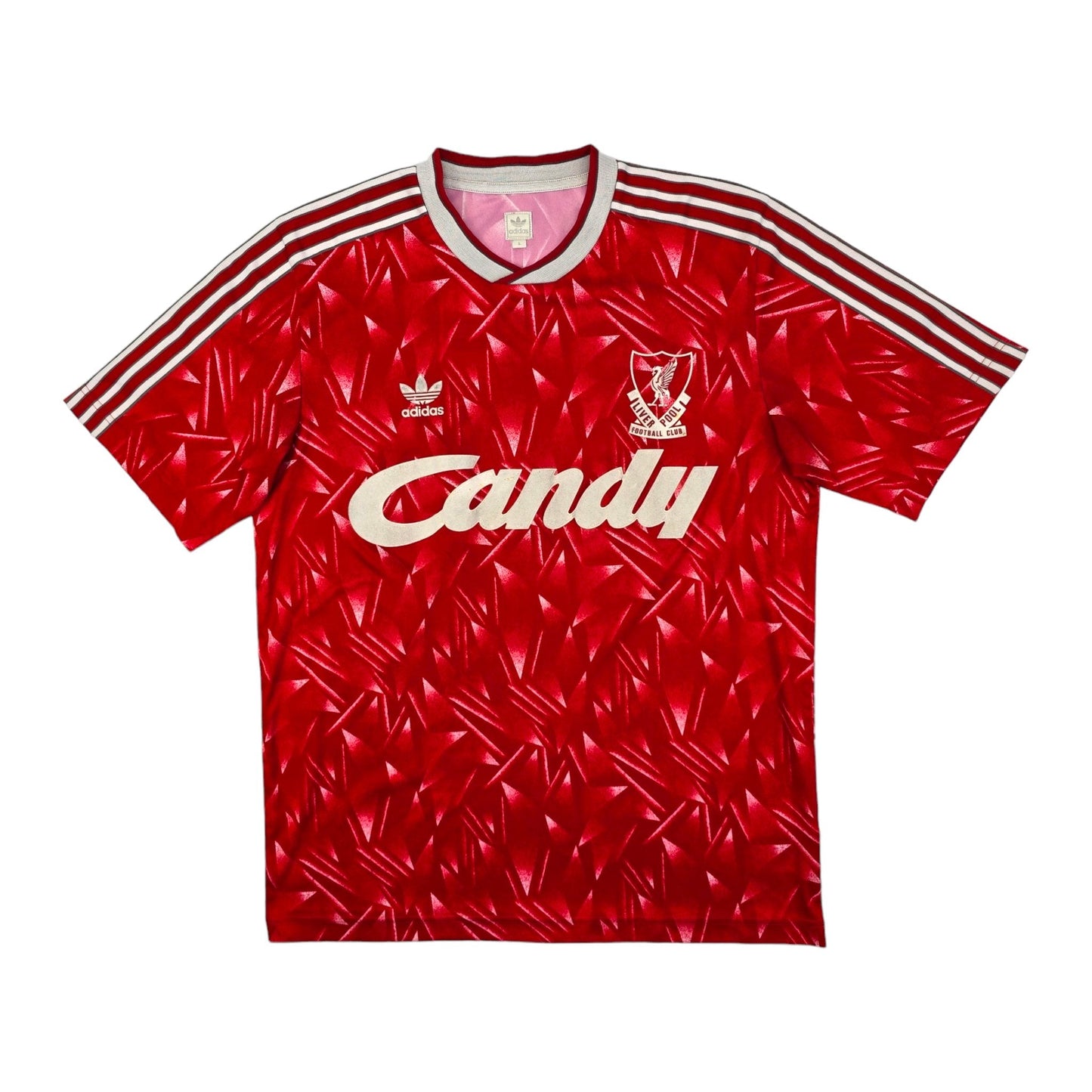 1989/91 Liverpool Home Football Shirt (L) Adidas Originals (2007 Re-Issue)