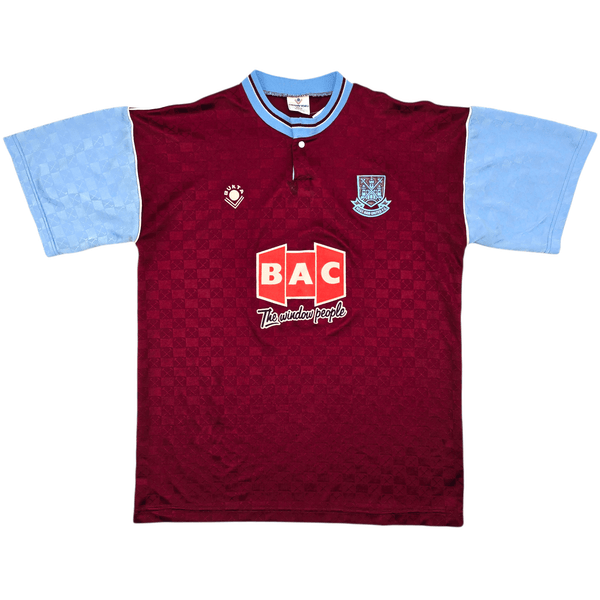 1989/91 West Ham United Home Football Shirt (L) Bukta