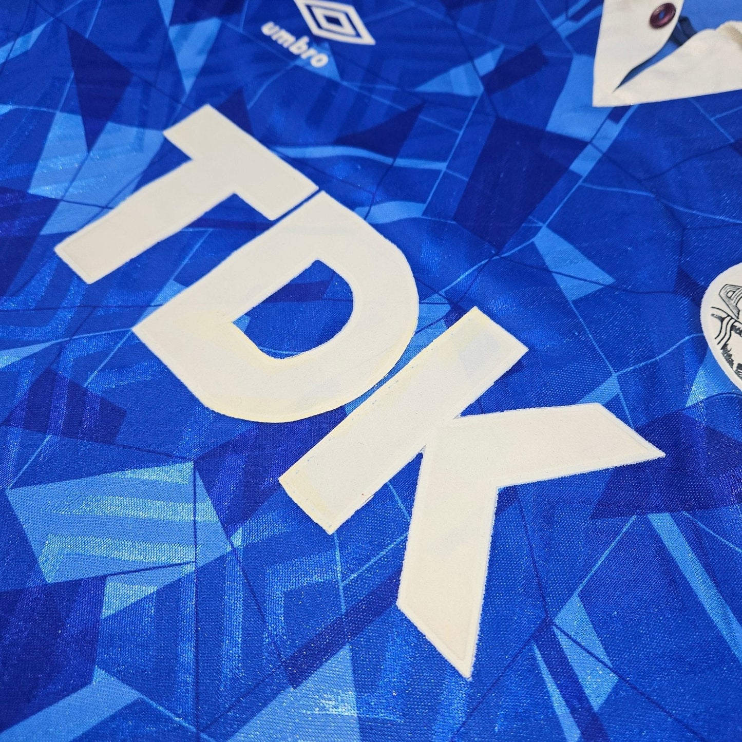 1990/91 Ajax Away Football Shirt (M) Umbro