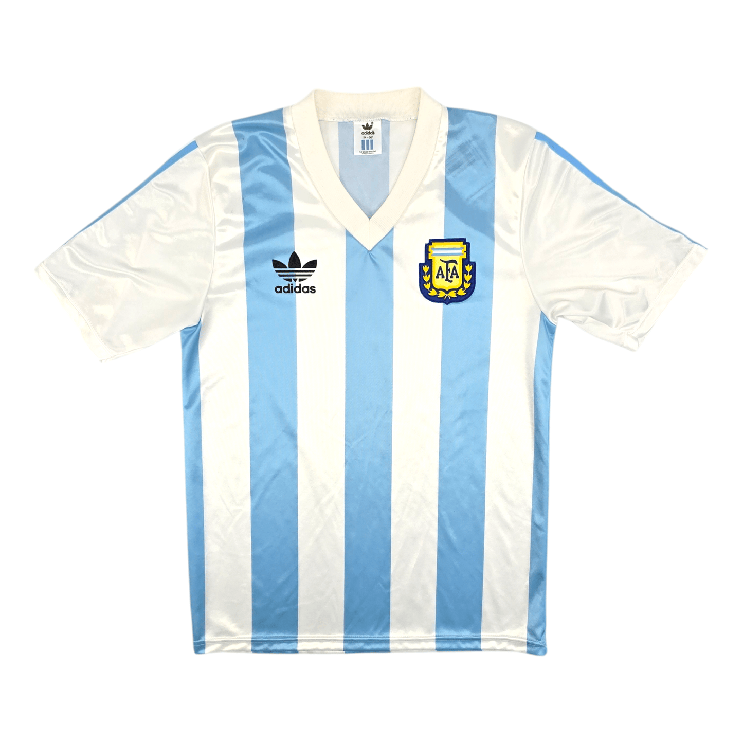 1990/91 Argentina Home Football Shirt (S) Adidas
