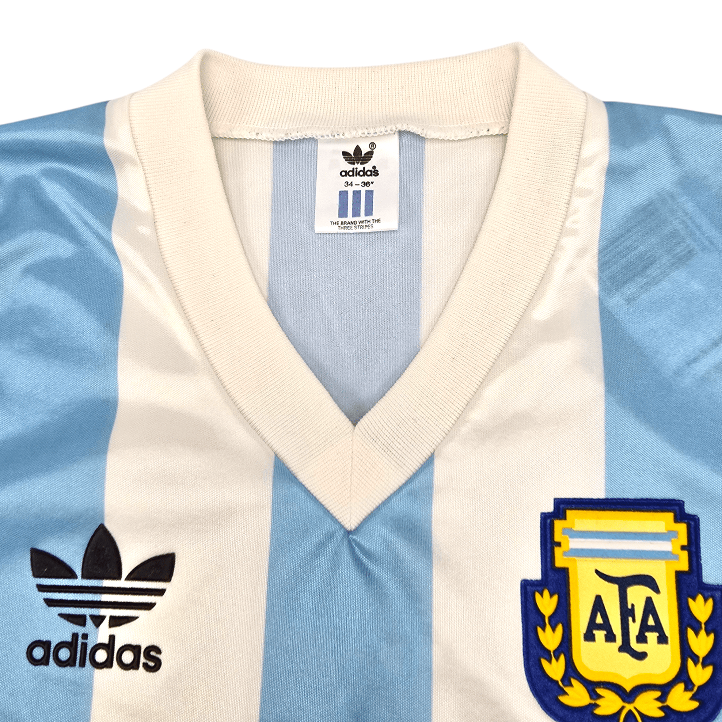 1990/91 Argentina Home Football Shirt (S) Adidas