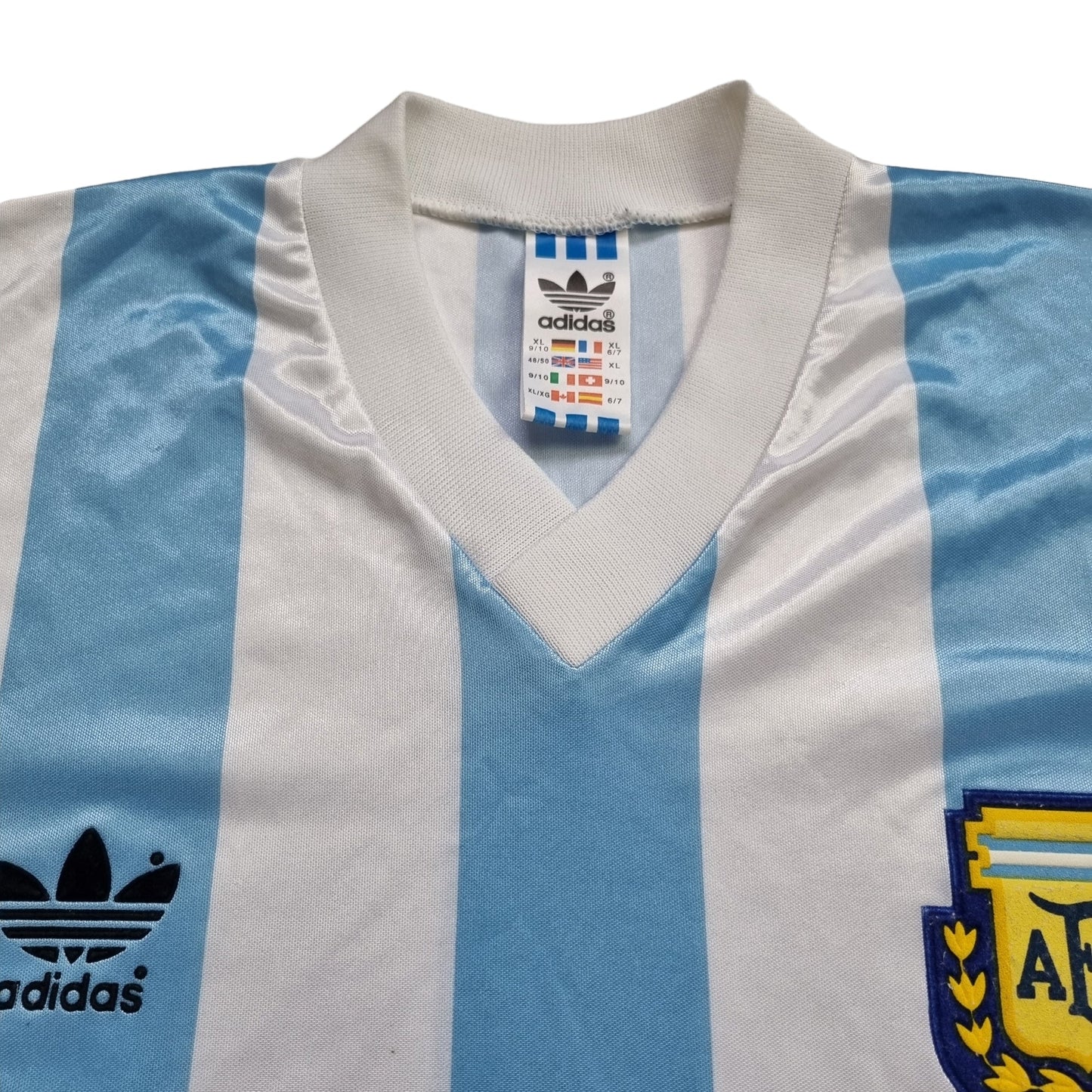 1990/91 Argentina Home Football Shirt (XL) Adidas
