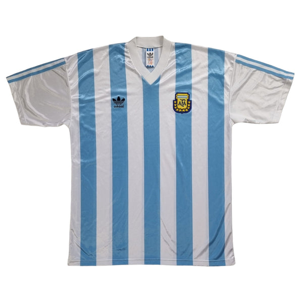 1990/91 Argentina Home Football Shirt (XL) Adidas