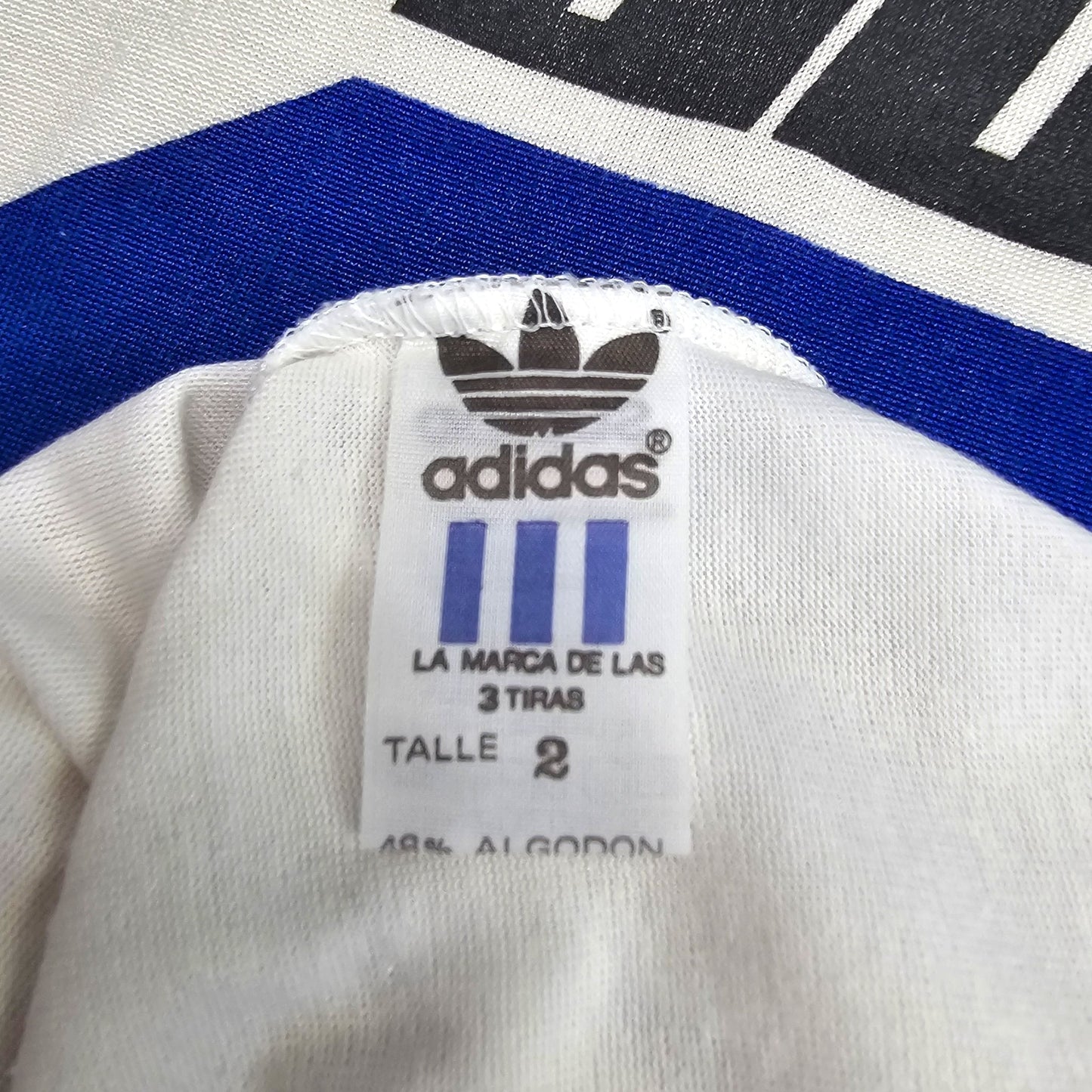 1990/91 Boca Juniors Away Football Shirt (M) Adidas