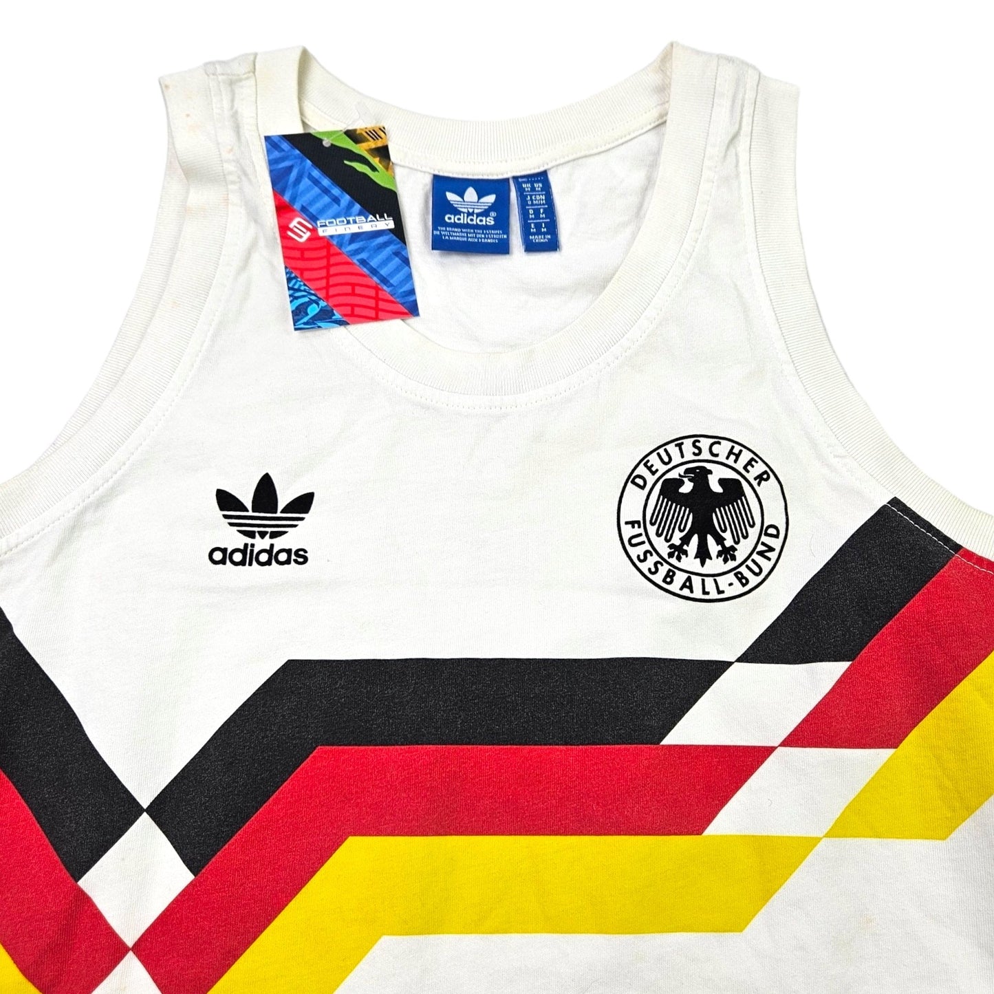 1990/91 Germany Training Vest (M) Adidas
