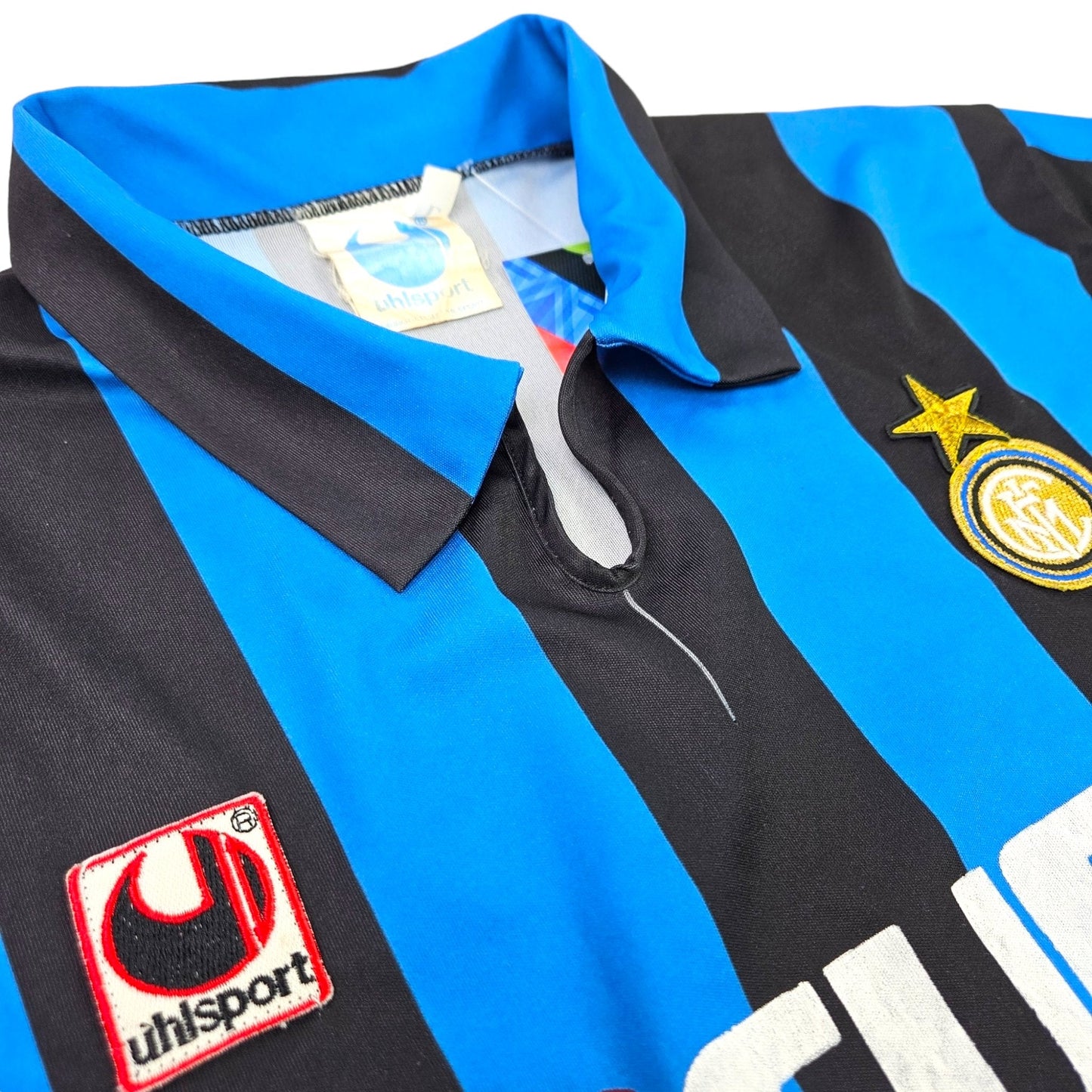 1990/91 Inter Milan Home Football Shirt (L) Uhlsport