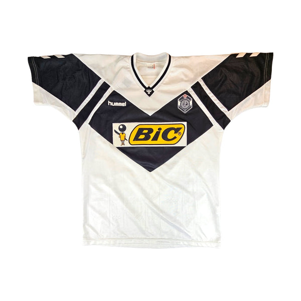 1990/91 Lugano Home Football Shirt (XL) Hummel