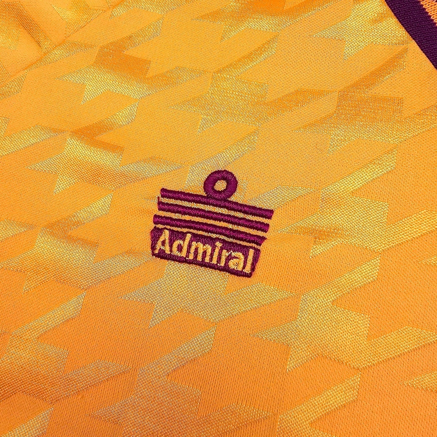 1990/91 Motherwell Home Football Shirt (L) Admiral #11 Cooper (Match Worn)