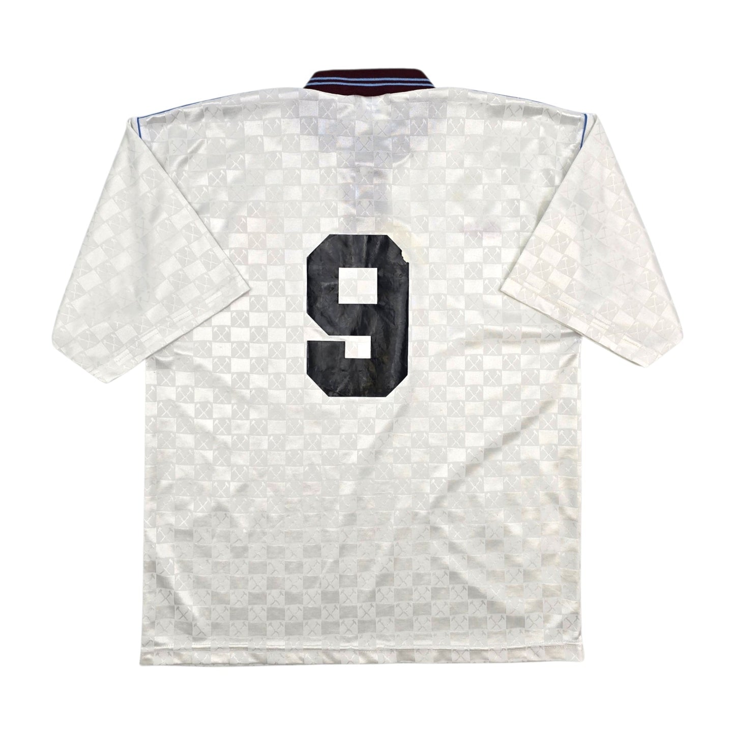 1990/91 West Ham United Away Football Shirt (M) Bukta