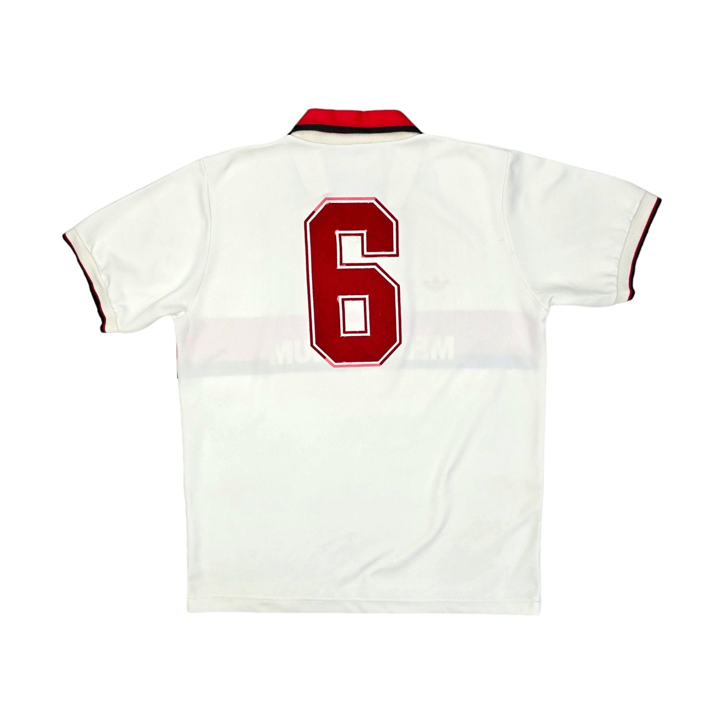 1990/92 AC Milan Away Football Shirt (M) Adidas #6 (Baresi)