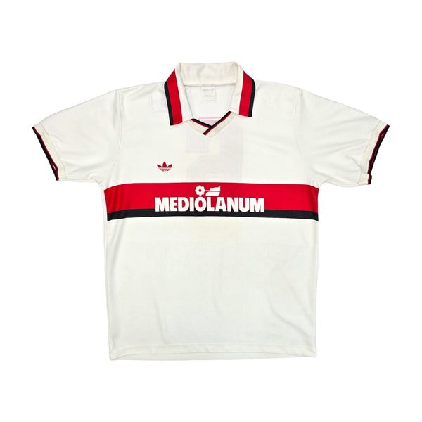 1990/92 AC Milan Away Football Shirt (M) Adidas #6 (Baresi)