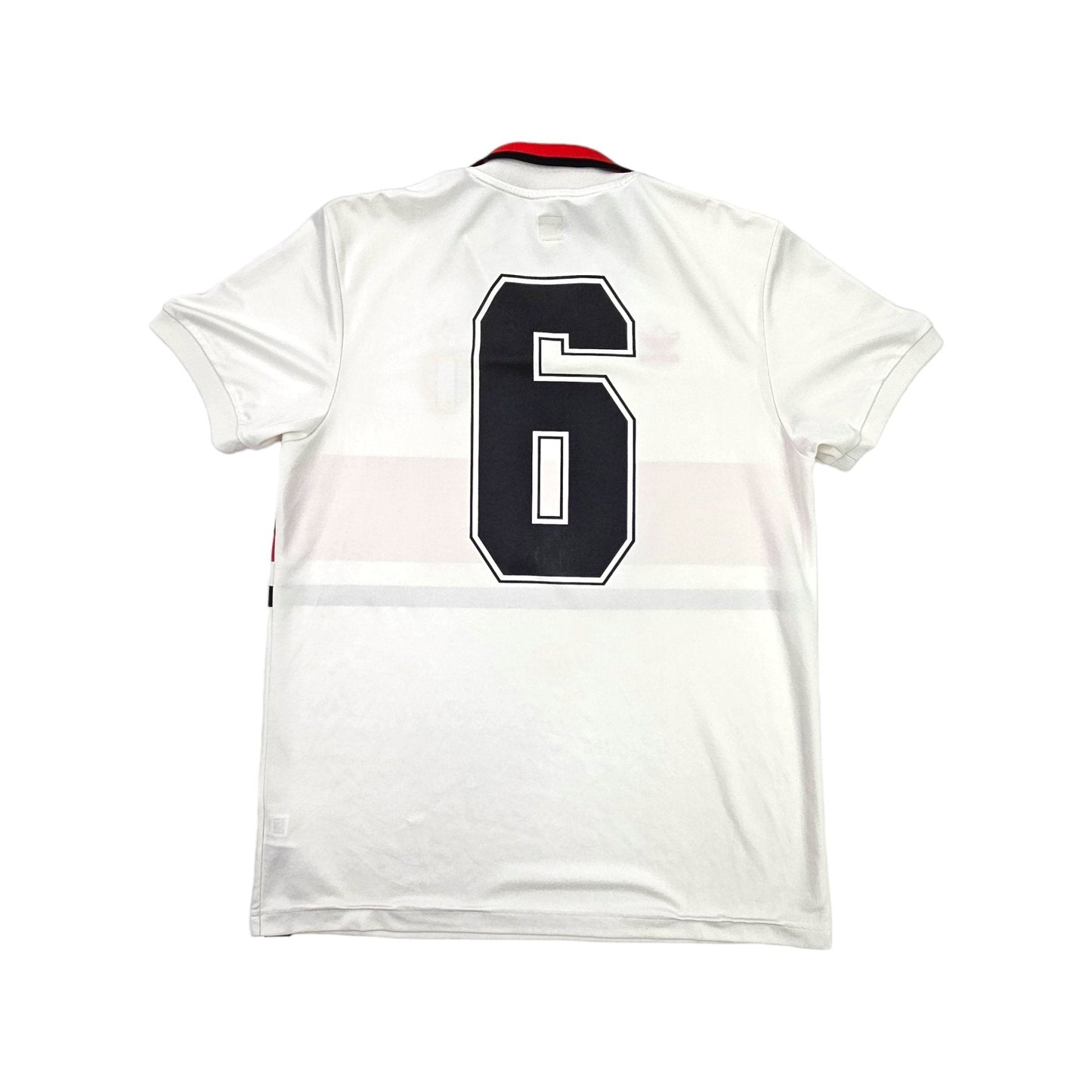 1990/92 AC Milan Away Football Shirt (M) Adidas Originals #6 (Baresi)