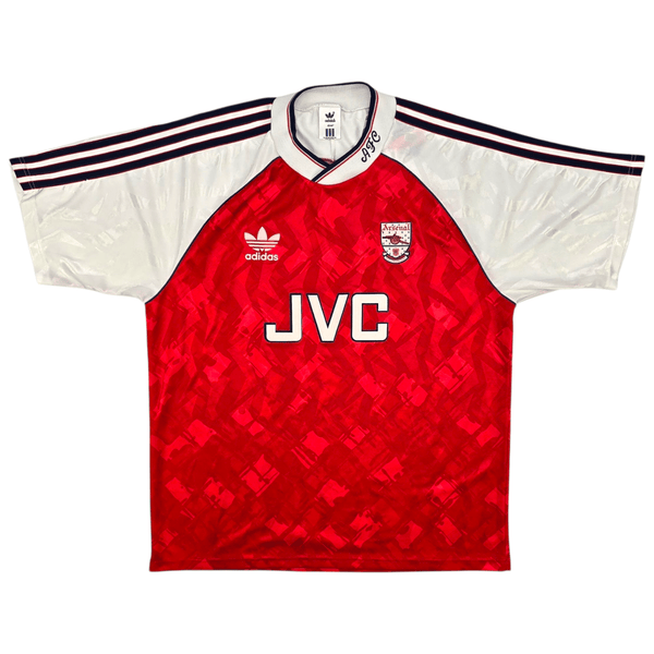 1990/92 Arsenal Home Football Shirt (L) Adidas