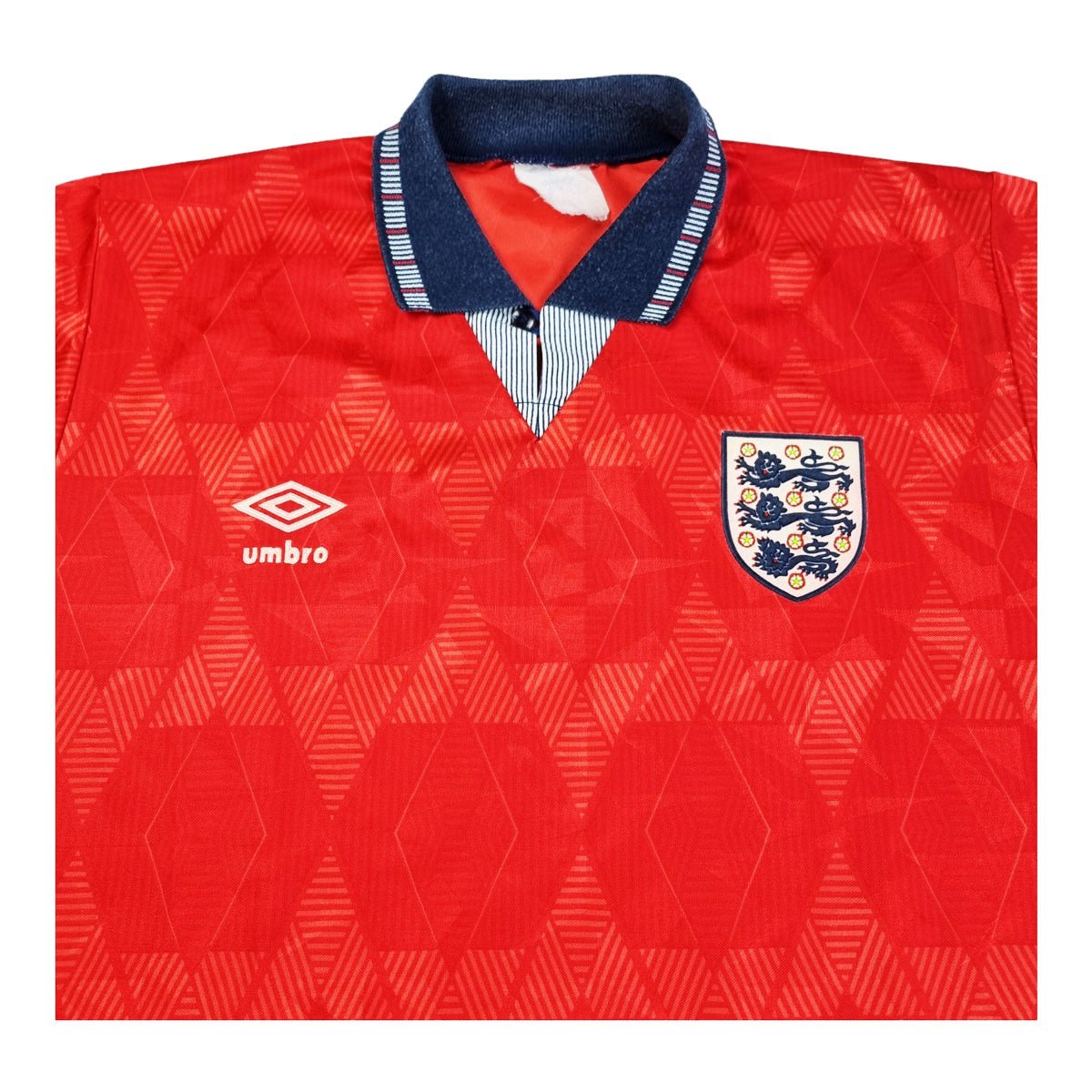 1990/92 England Away Football Shirt (L) Umbro