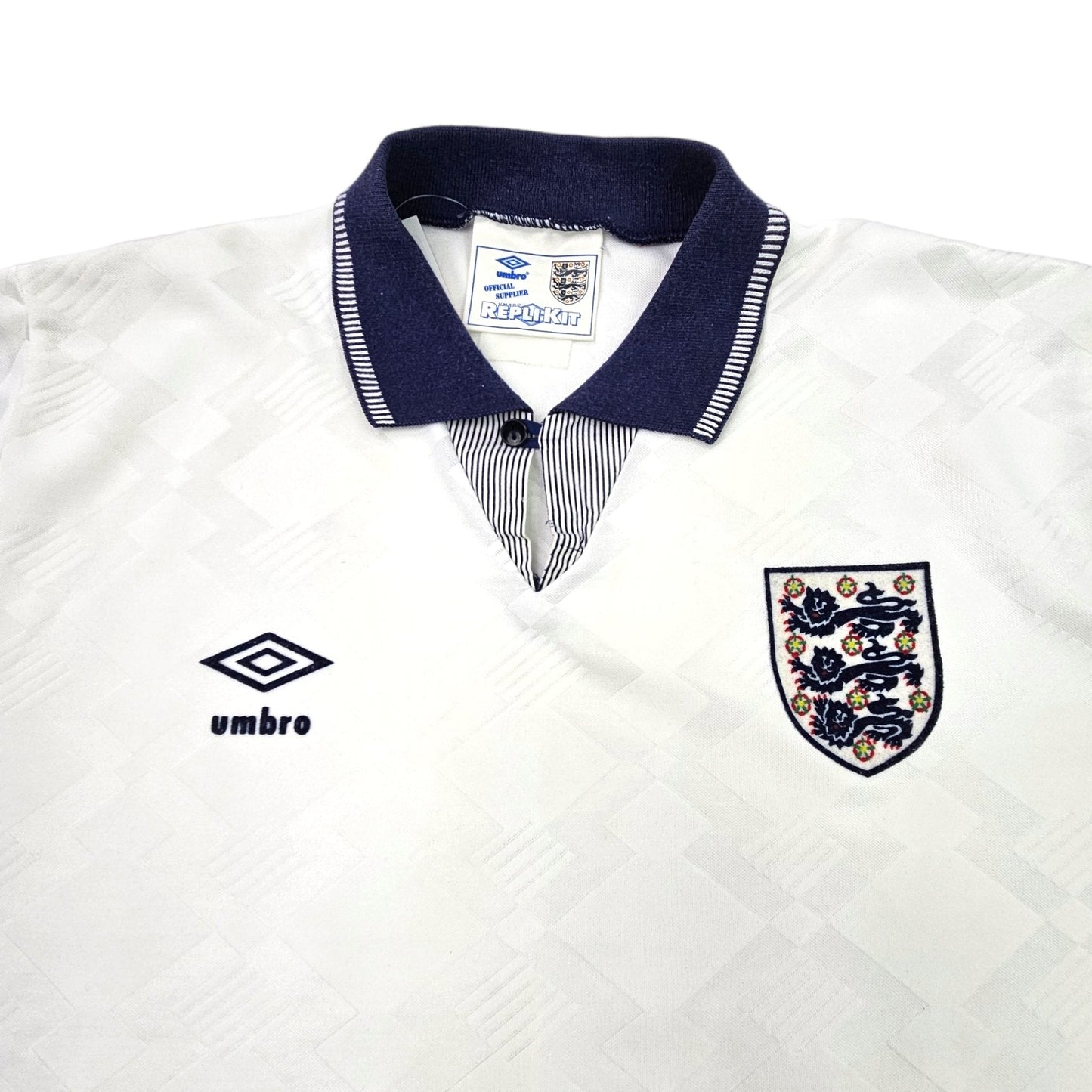 1990/92 England Home Football Shirt (XL) Umbro