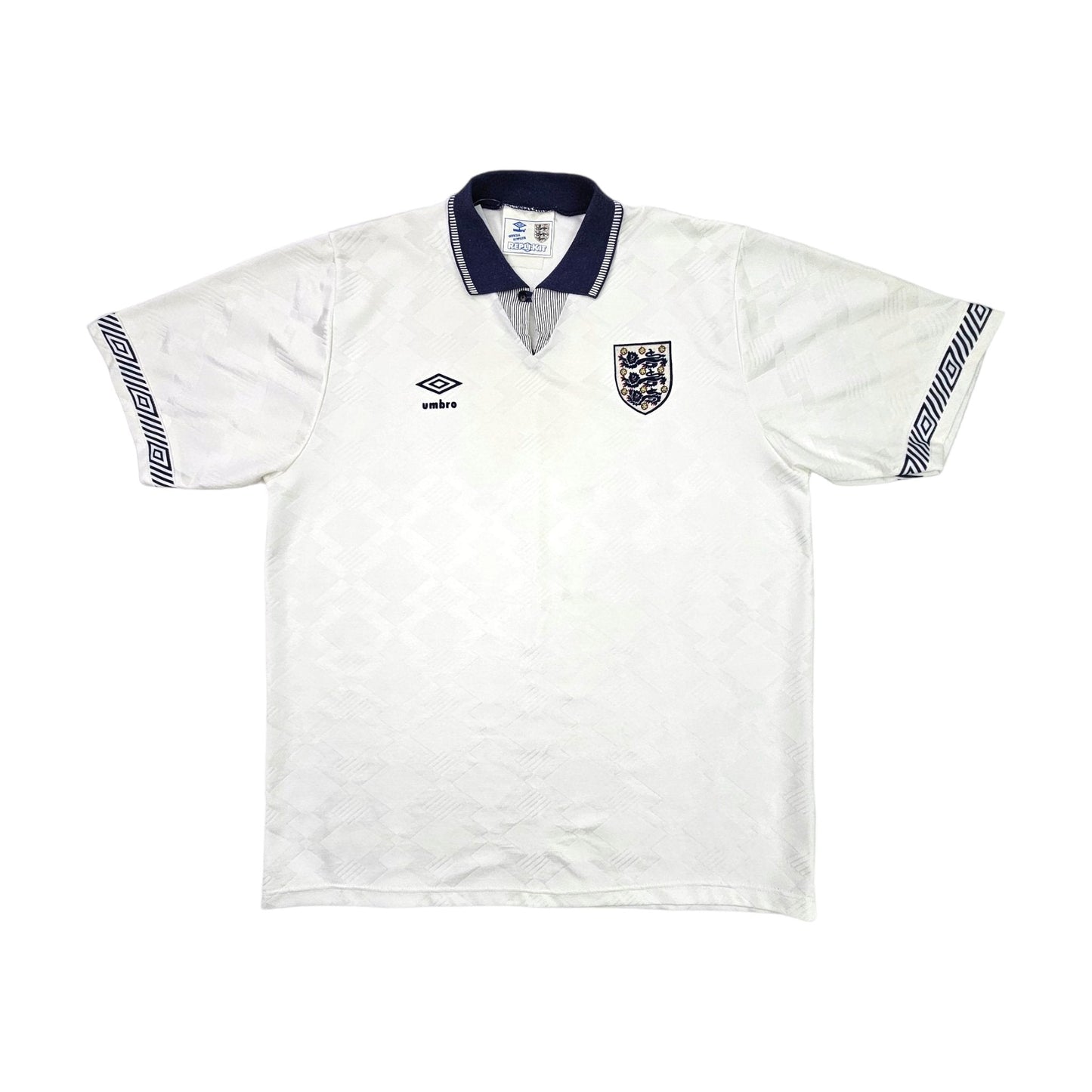 1990/92 England Home Football Shirt (XL) Umbro
