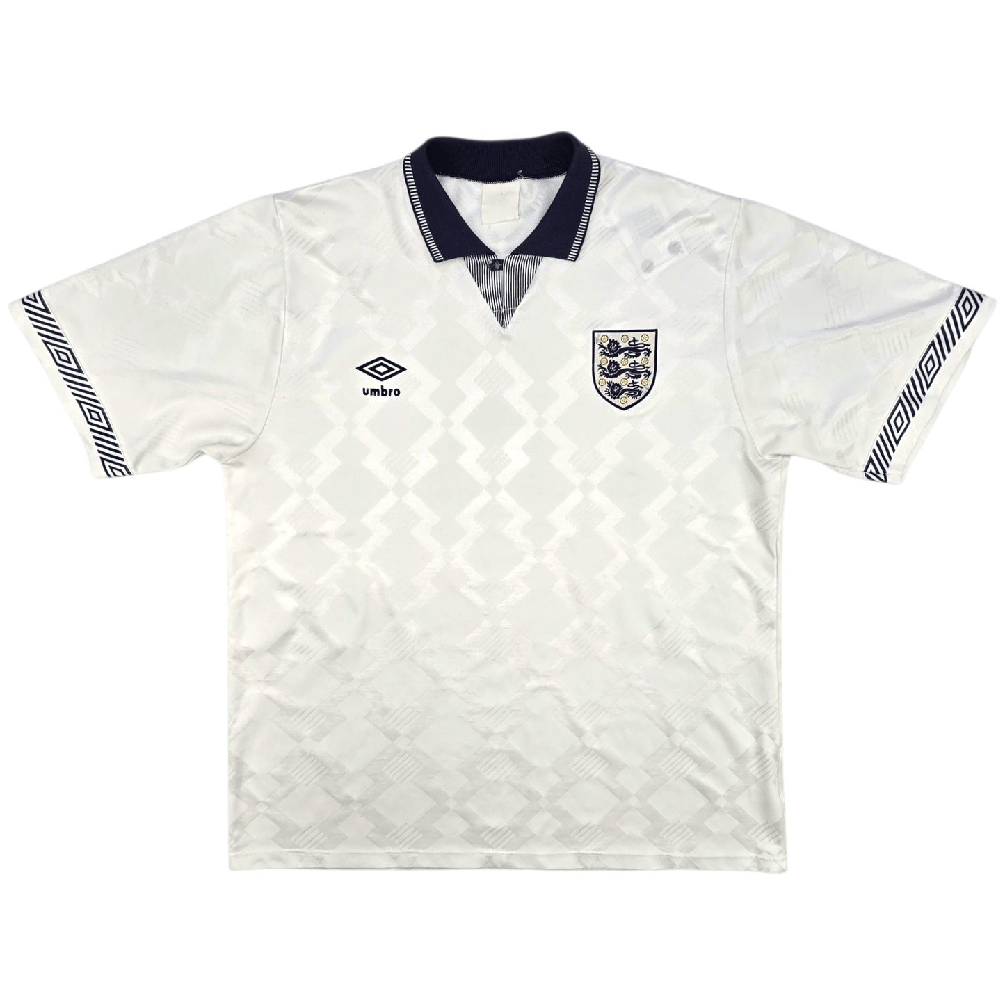 1990/92 England Home Football Shirt (XL) Umbro