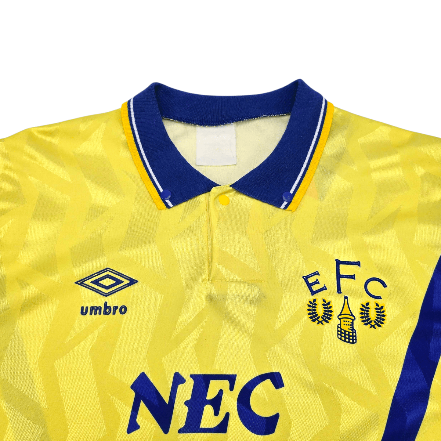 1990/92 Everton Away Football Shirt (L) Umbro