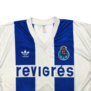 1990/92 FC Porto Home Football Shirt (L) Adidas