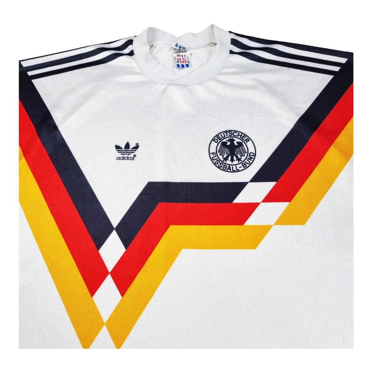 1990/92 Germany Home Football Shirt (L) Adidas