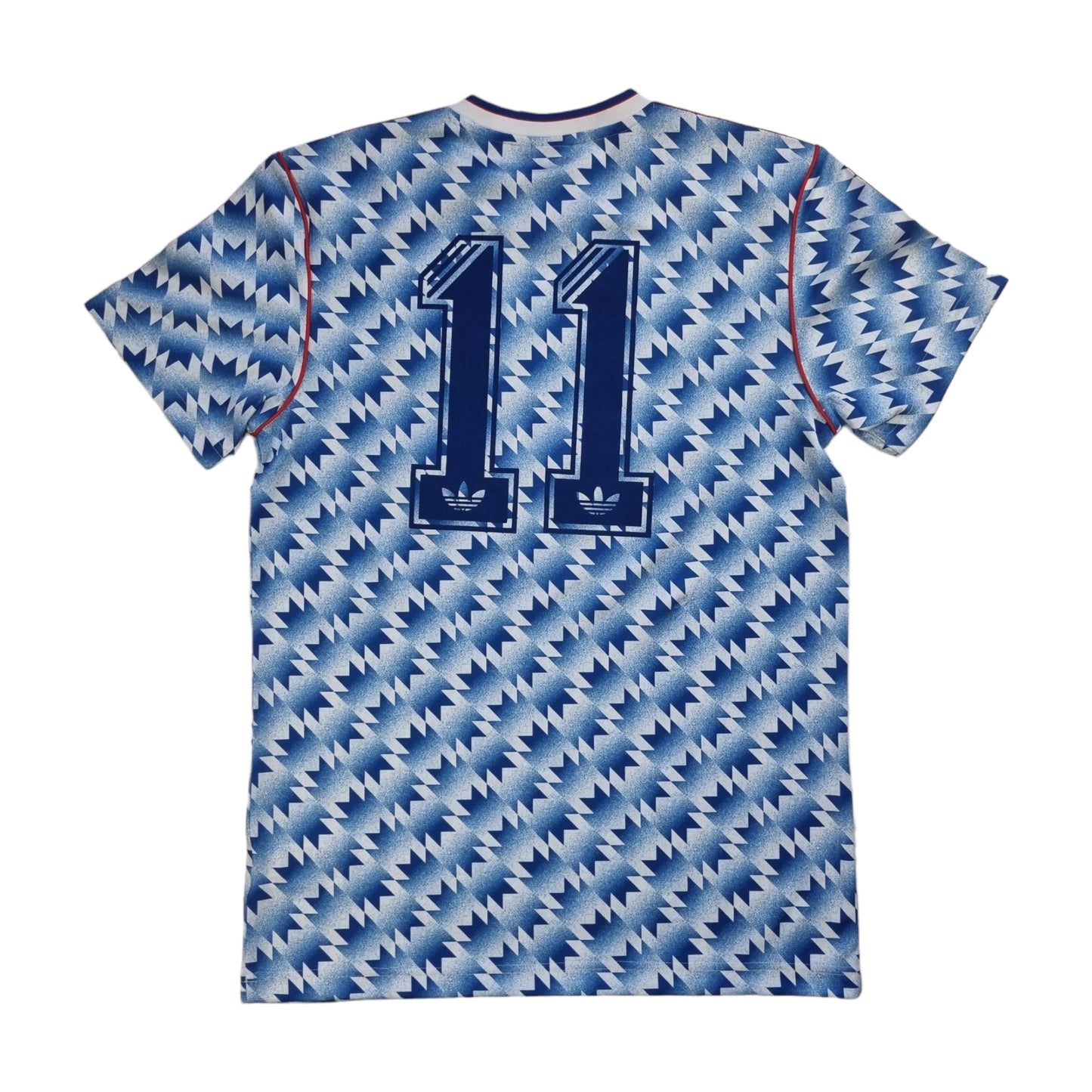 1990/92 Manchester United Away Football Shirt (M) Adidas Originals #11