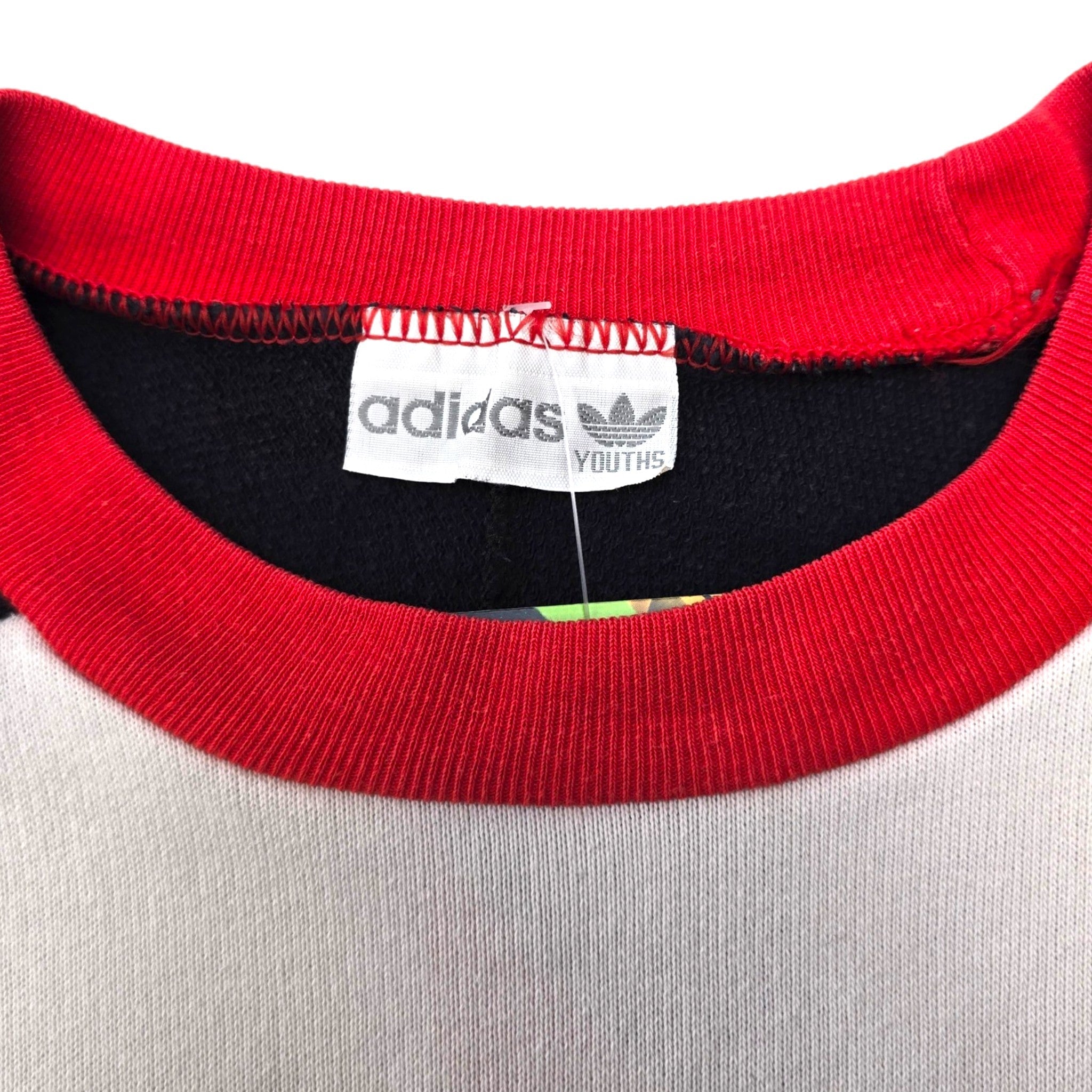 1990/92 Manchester United Training Sweater (Y) Adidas – Showboat